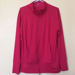 Z by Zella Magenta Yoga Workout Jacket Medium